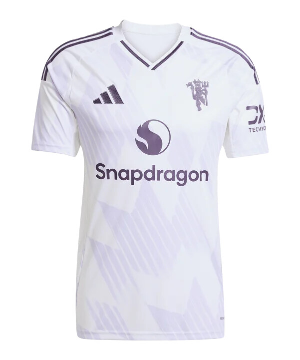 venkovní dres adidas manchester united 20252026 bílý