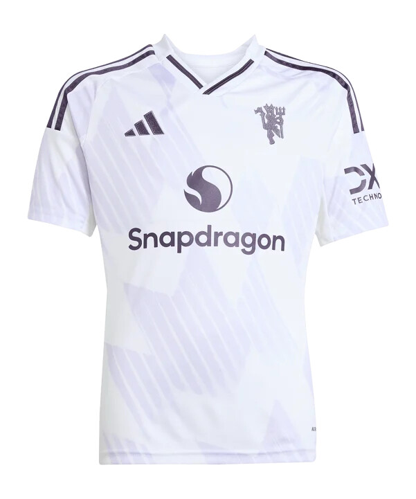 dětský venkovní dres adidas manchester united 20252026 bílý