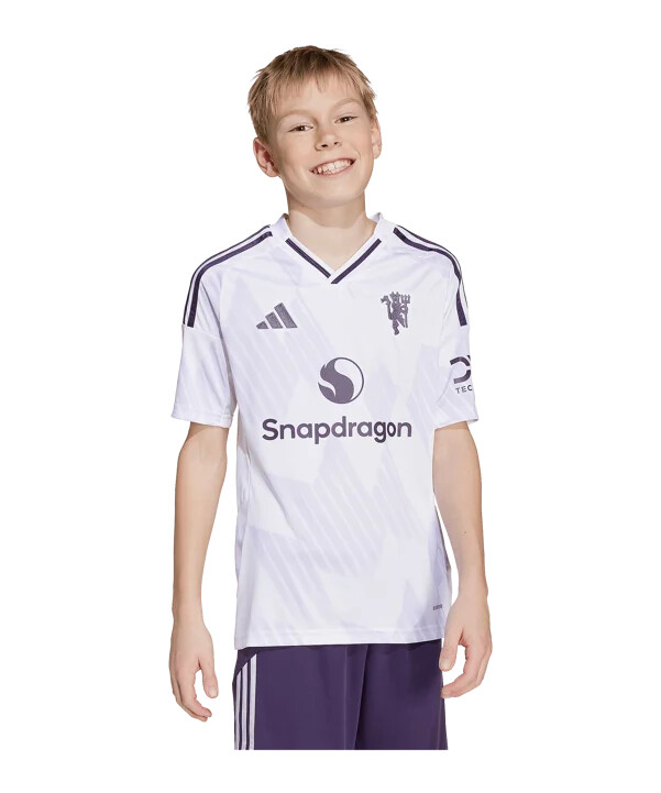 dětský venkovní dres adidas manchester united 20252026 bílý