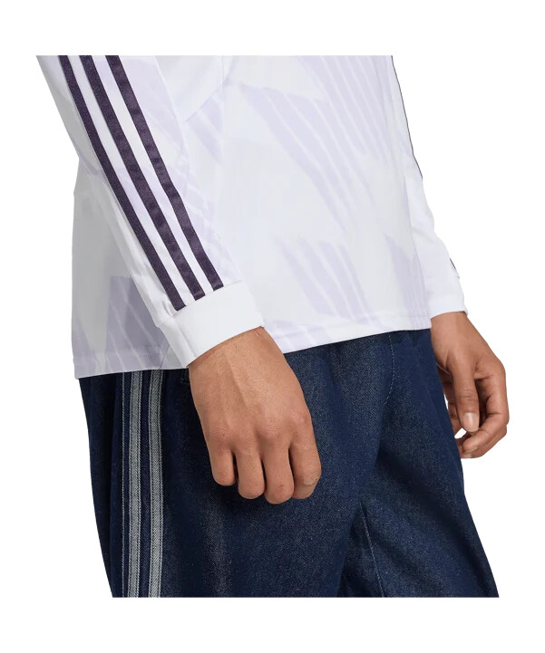 venkovní dres adidas manchester united s dlouhým rukávem 20252026 bílý