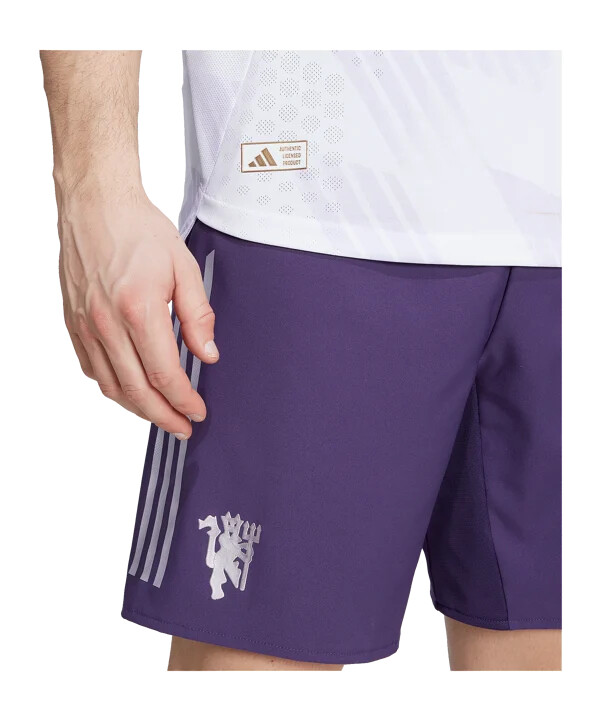 adidas manchester united authentic trikot venku 20252026 bílý