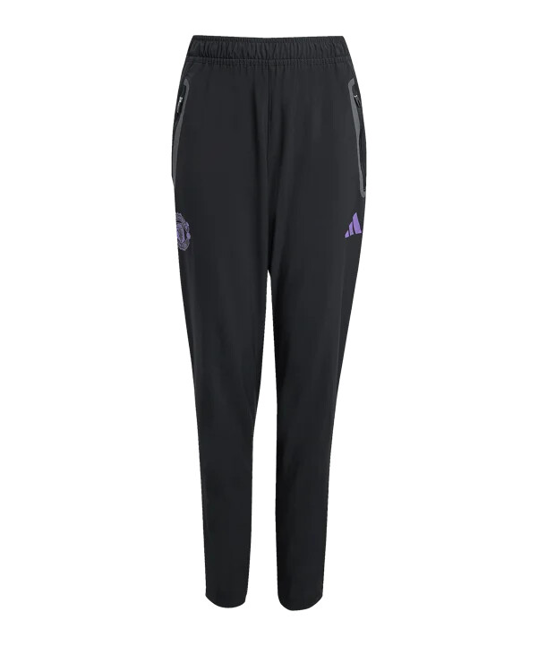 dětské kalhoty adidas manchester united vis tech travel černé