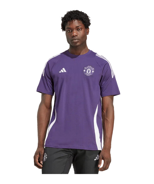 fialové tričko adidas manchester united tiro