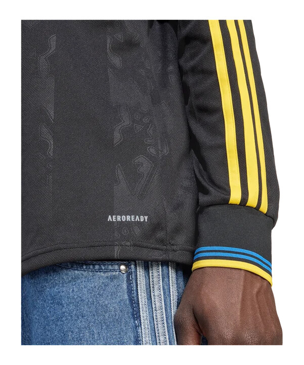 dres 3. týmu adidas manchester united s dlouhým rukávem 20252026 černý