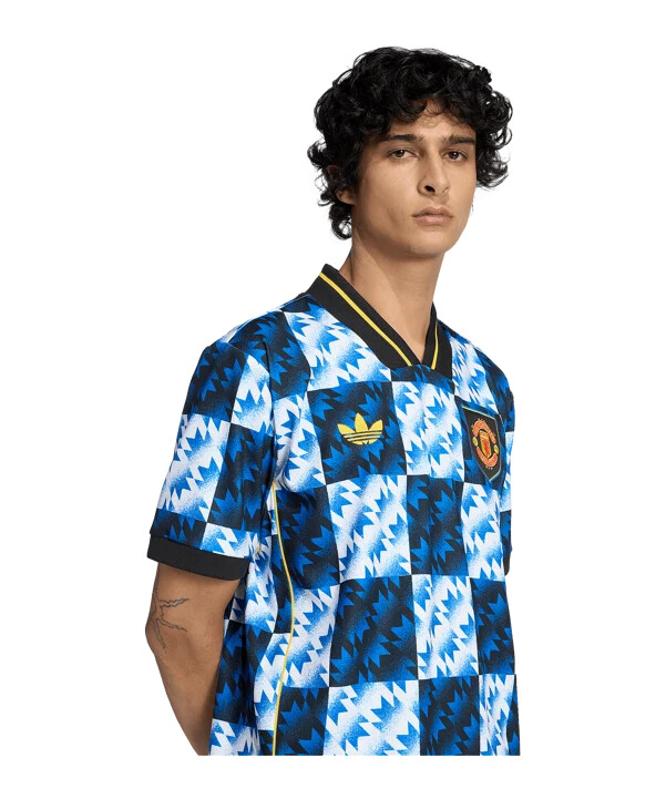 vícebarevný dlouhý dres adidas manchester united