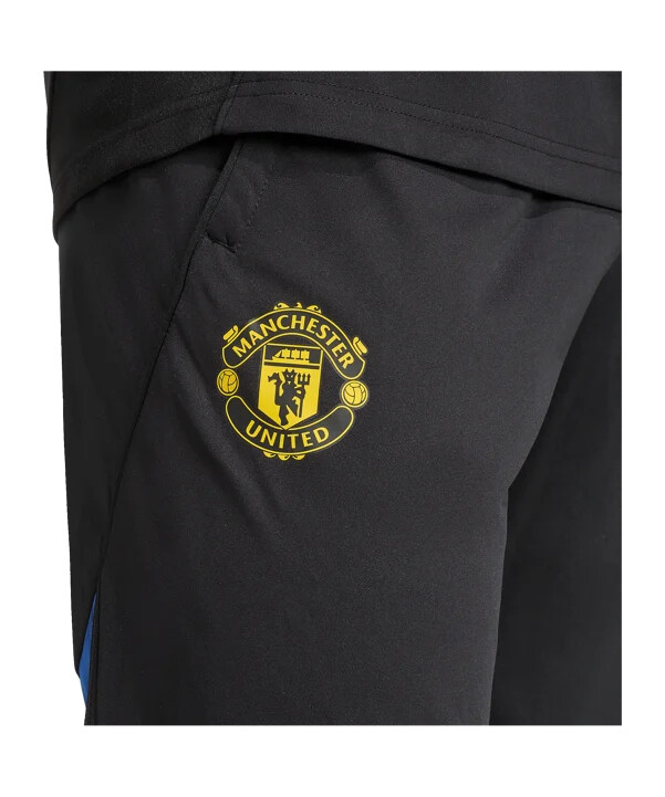 tréninkové kalhoty adidas manchester united cup 20252026 černé