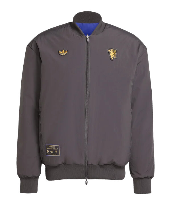 bunda adidas manchester united icon černá