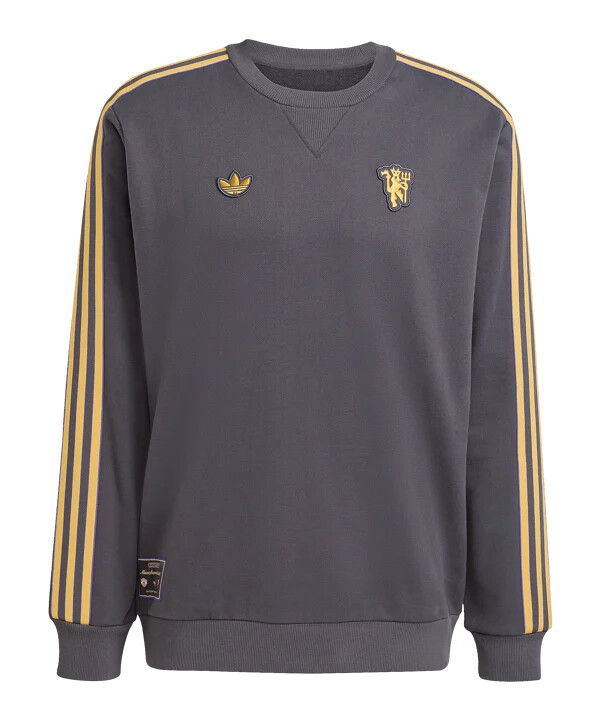 mikina adidas manchester united icon černá