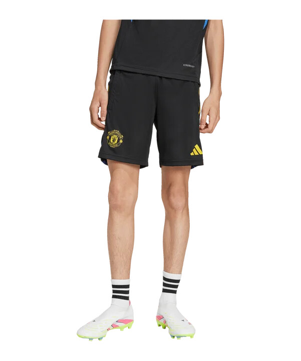dětské tréninkové kraťasy adidas manchester united cup 20252026 černé