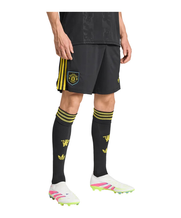 adidas manchester united short 3rd 20252026 Černé
