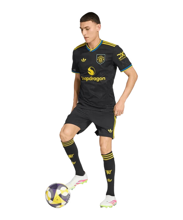 adidas manchester united short 3rd 20252026 Černé