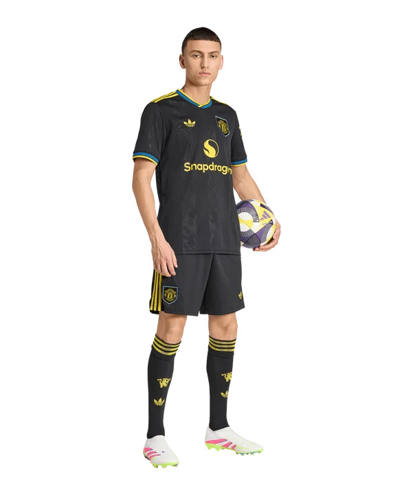 adidas manchester united short 3rd 20252026 Černé