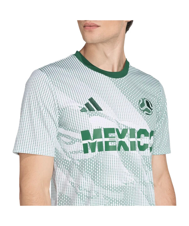 adidas mexico dres bílý