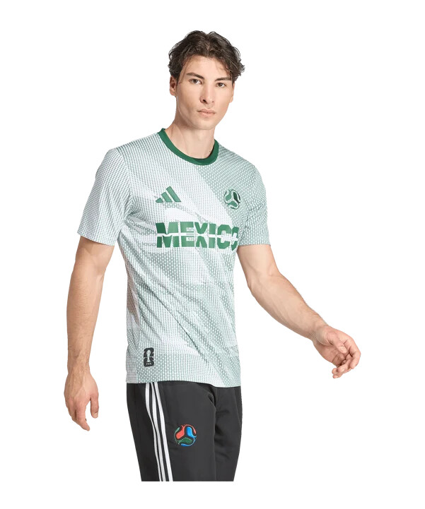 adidas mexico dres bílý