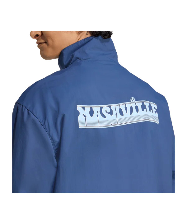 bunda adidas nashville sc anthem modrá