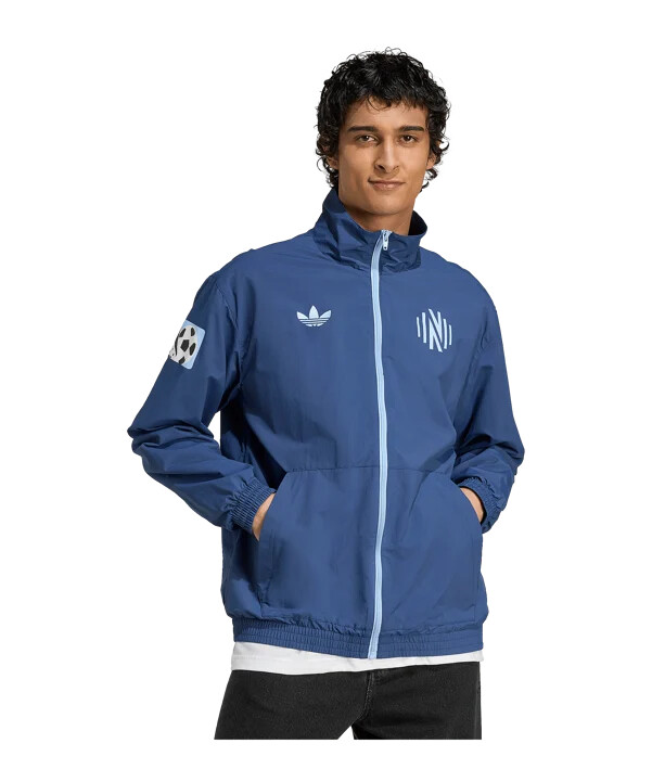 bunda adidas nashville sc anthem modrá