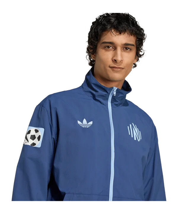 bunda adidas nashville sc anthem modrá