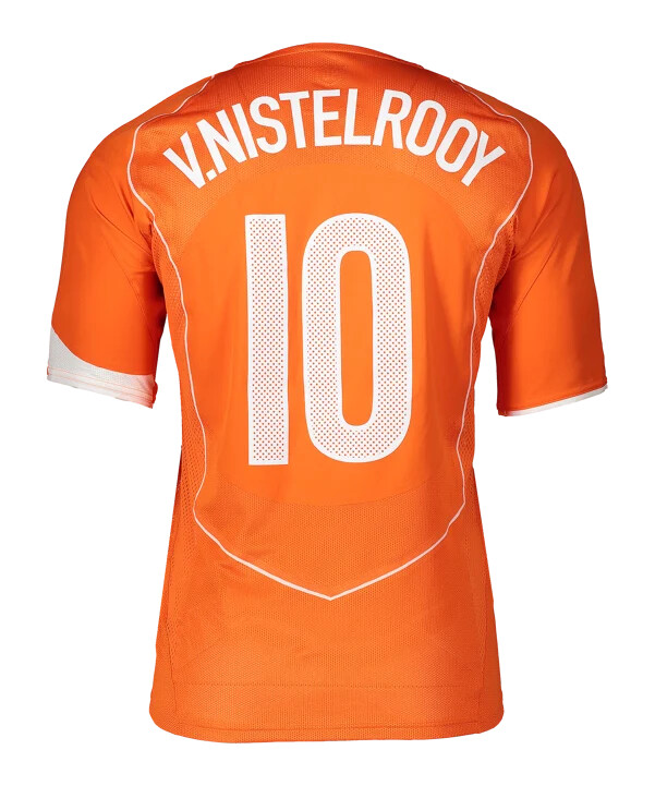 nike netherlands reissue 2004 van nistelrooy dres orange f819