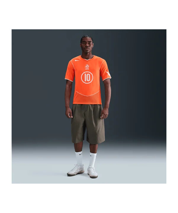 nike netherlands reissue 2004 van nistelrooy dres orange f819