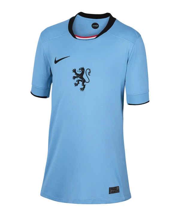 dětský venkovní dres nike nizozemsko 2025 modrý f489