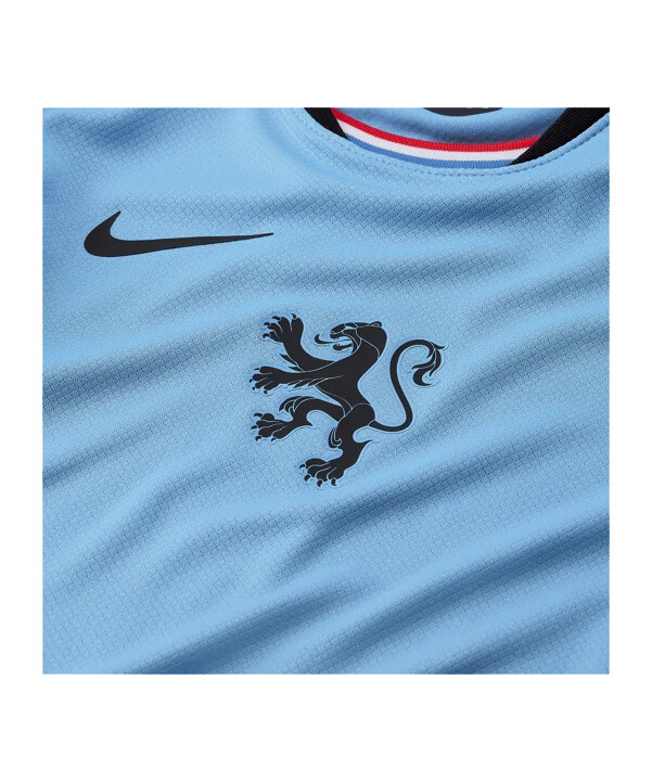 dětský venkovní dres nike nizozemsko 2025 modrý f489