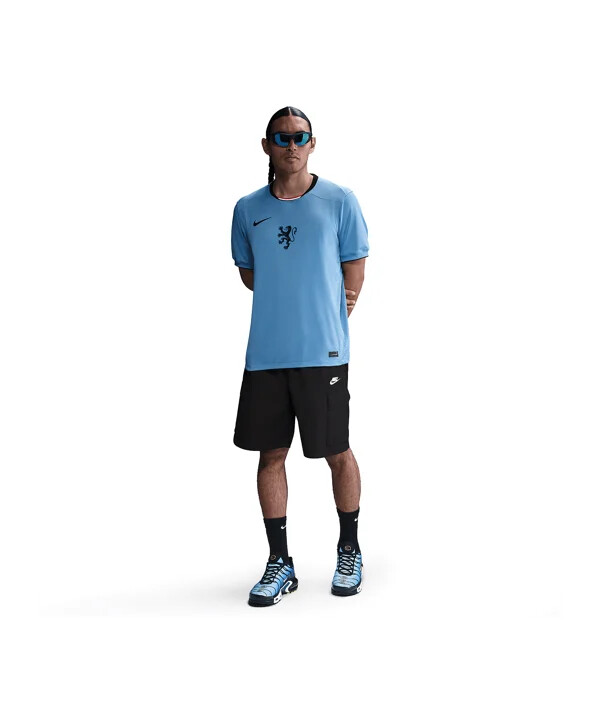 venkovní dres nike nizozemsko 2025 modrý f489