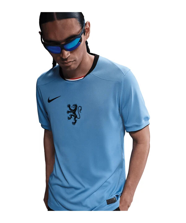 venkovní dres nike nizozemsko 2025 modrý f489