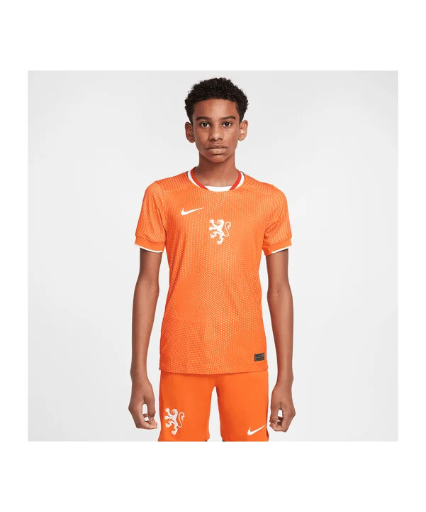 dětský domácí dres nike nizozemsko 2025 oranžový f819