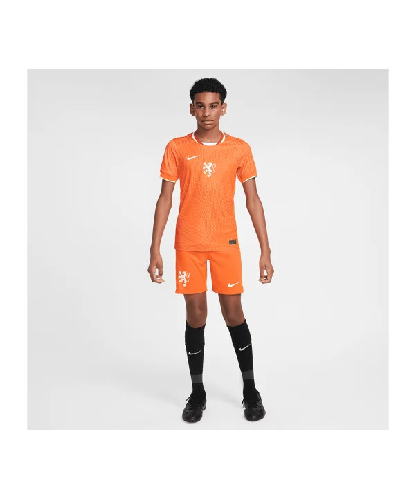dětský domácí dres nike nizozemsko 2025 oranžový f819