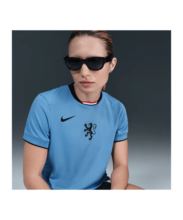 dámský venkovní dres nike nizozemsko 2025 modrý f489