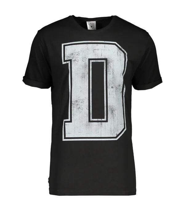 Černé tričko dfb germany urban