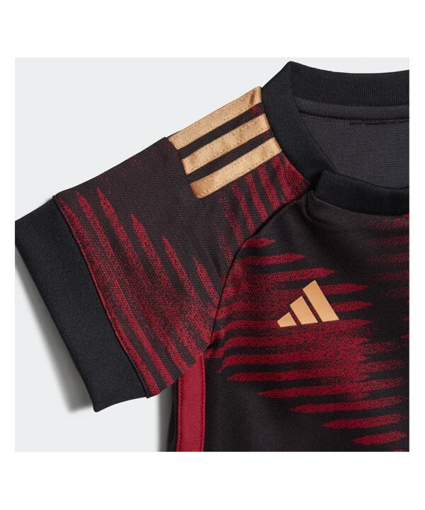 adidas dfb německo dětský venkovní dres mistrovství světa 2022 Černá