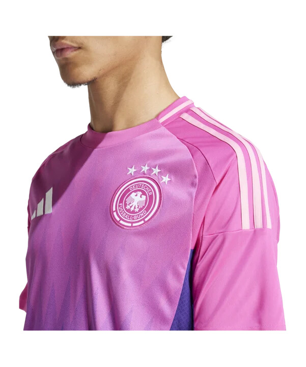 adidas deutschland dfb germany away dres em 2024 růžový