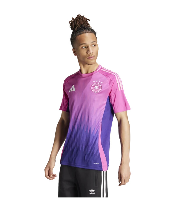 adidas deutschland dfb germany away dres em 2024 růžový