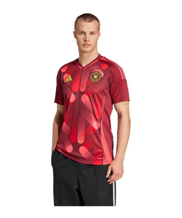 venkovní dres adidas dfb německo pro euro 2025 červený