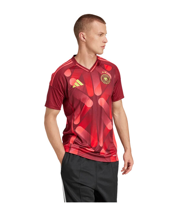venkovní dres adidas dfb německo pro euro 2025 červený