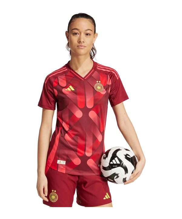 dámský venkovní dres adidas germany authentic euro 2025 červený