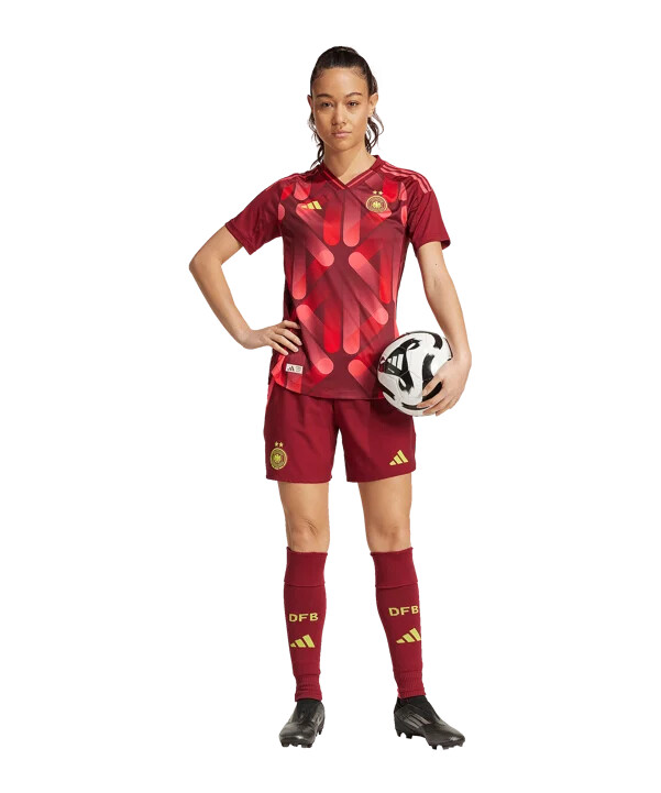 dámský venkovní dres adidas germany authentic euro 2025 červený