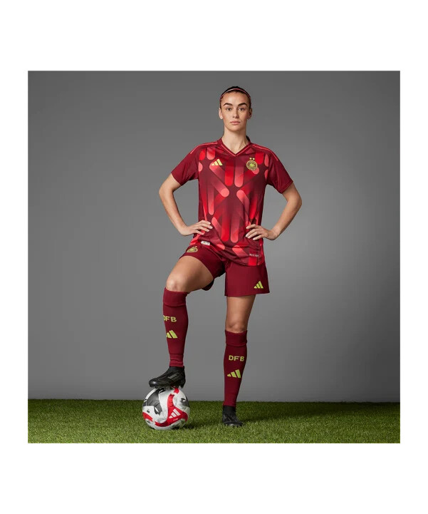 dámský venkovní dres adidas germany authentic euro 2025 červený