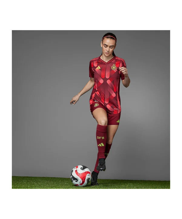 dámský venkovní dres adidas germany authentic euro 2025 červený