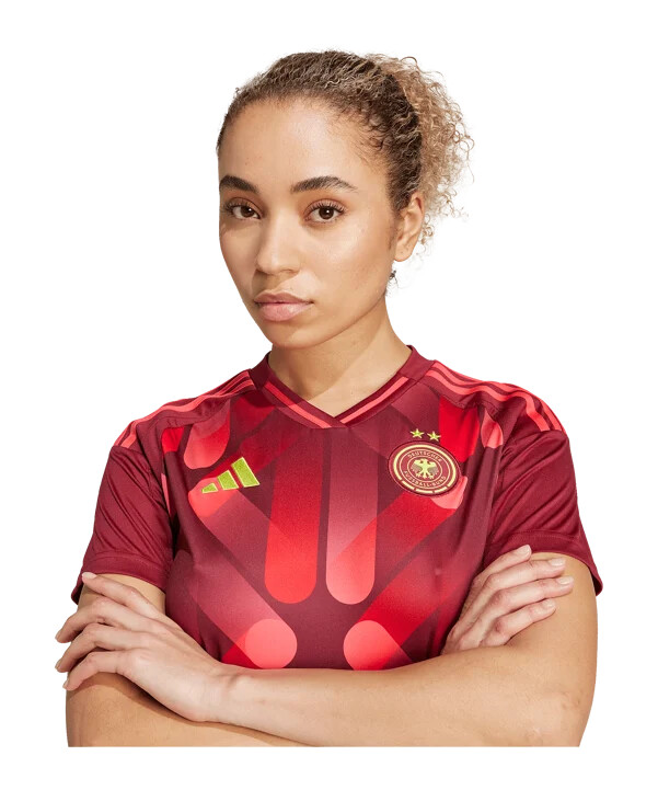dámský venkovní dres adidas germany dfb pro euro 2025 červený