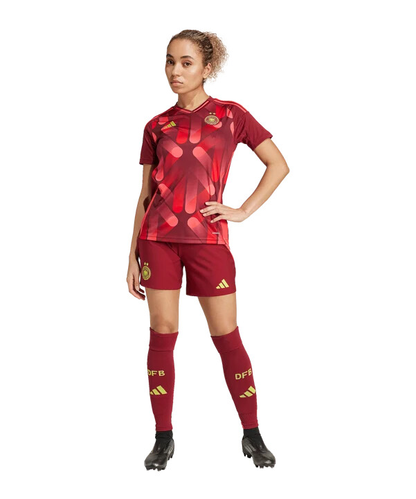 dámský venkovní dres adidas germany dfb pro euro 2025 červený