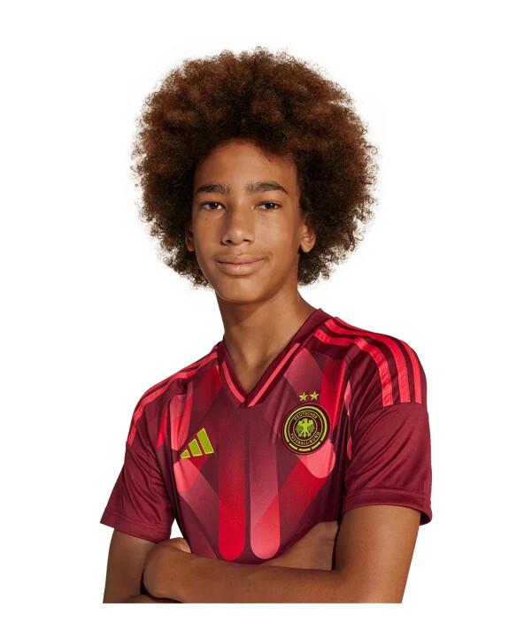 dětský venkovní dres adidas německo euro 2025 červený