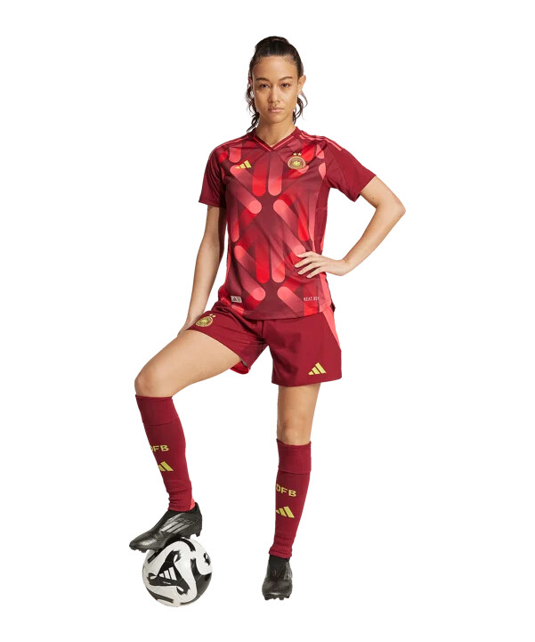 adidas dfb germany auth. short away women red
