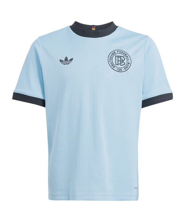 dětský brankářský dres adidas dfb německo k 125. výročí modrý