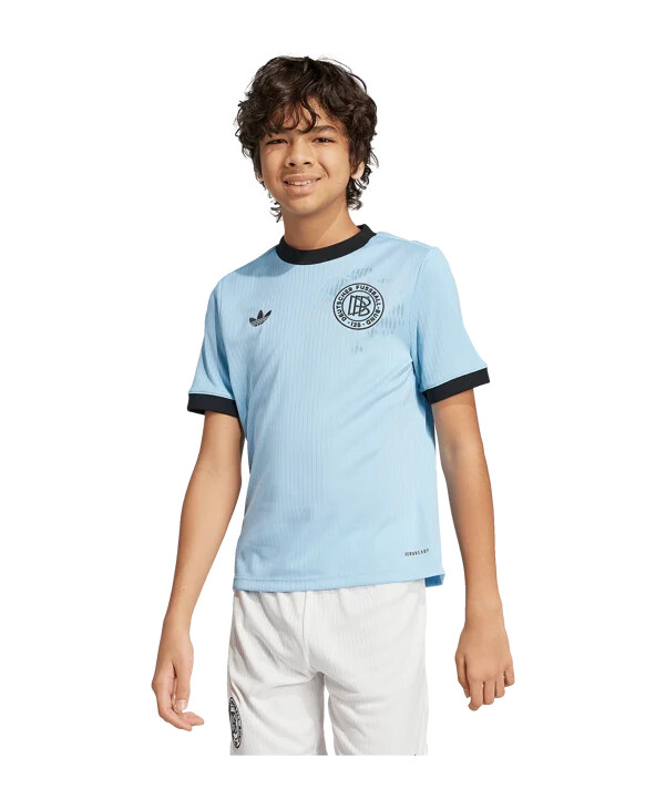dětský brankářský dres adidas dfb německo k 125. výročí modrý