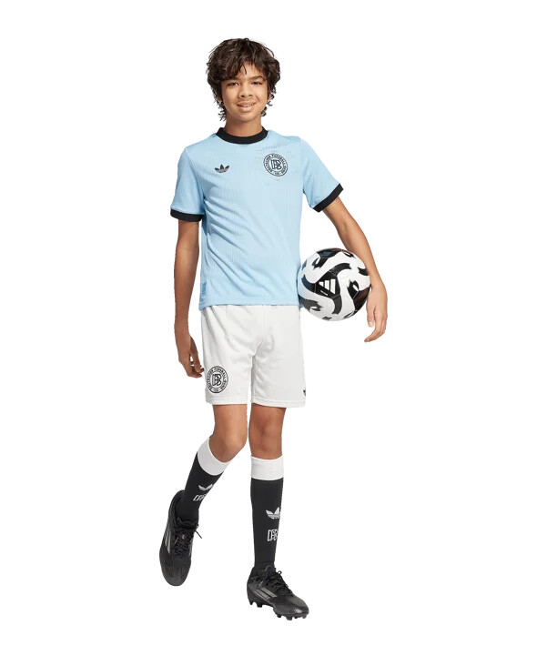 dětský brankářský dres adidas dfb německo k 125. výročí modrý