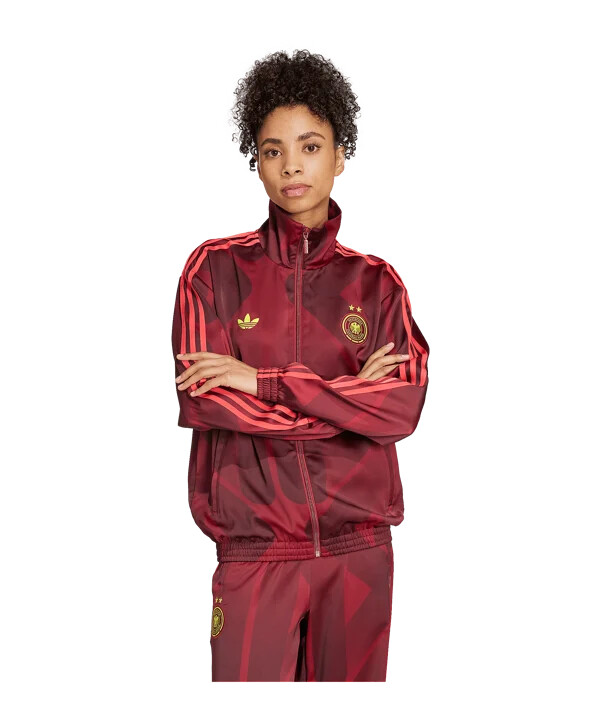 dámská mikina adidas germany track červená