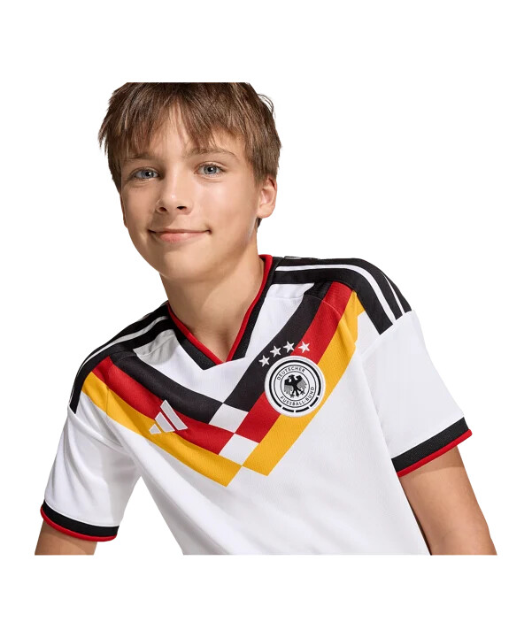 dětský domácí dres adidas dfb německo pro mistrovství světa 2026 bílý