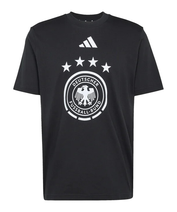 tričko adidas dfb německo dna s grafikou černé